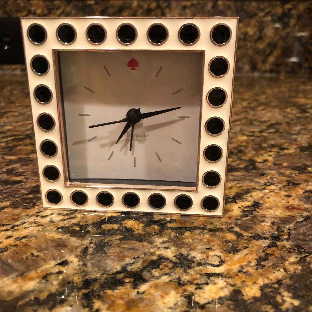 Kate Spade Lenox Polka Dot Clock